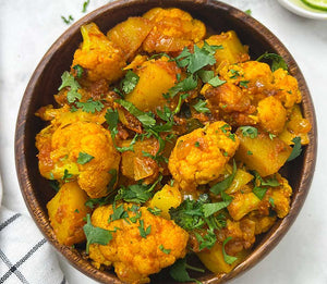 Potatoes and Cauliflower Curry