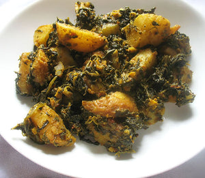 Spinach and Potato Curry