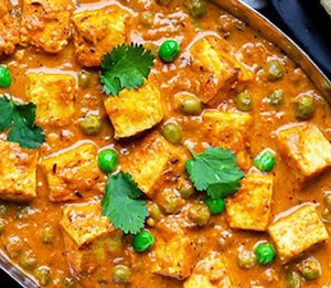 Tofu and Peas Curry